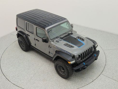 Used 2023 Jeep Wrangler Unlimited Rubicon 4xe w/ Steel Bumper Group AWD/4WD image 24
