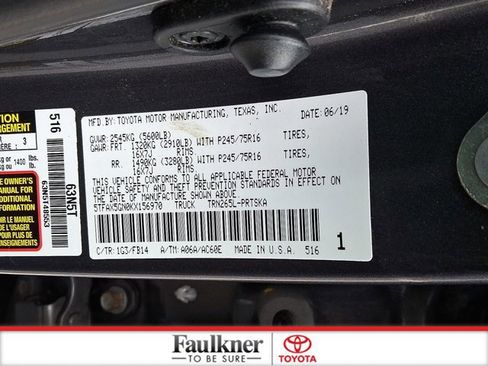 Certified 2019 Toyota Tacoma SR image 26