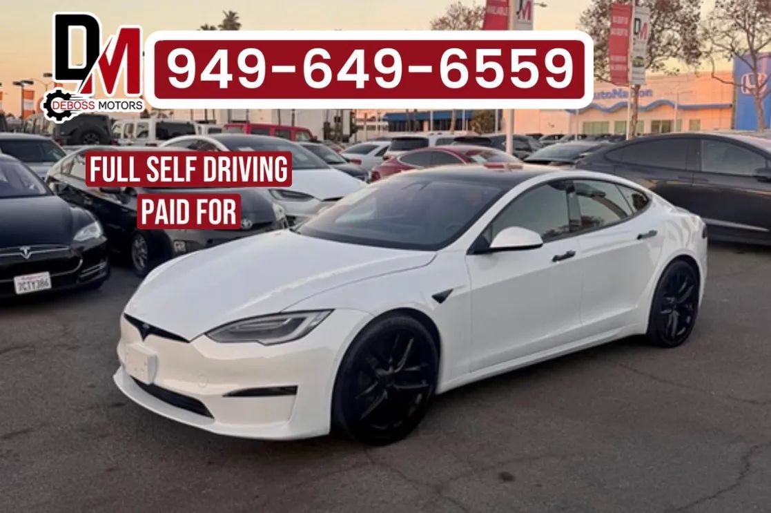 Used 2021 Tesla Model S Plaid AWD/4WD image 1