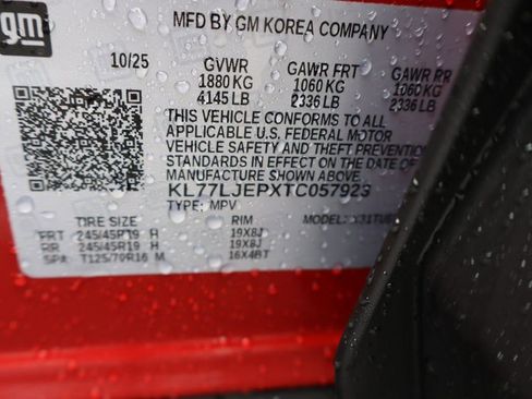 New 2026 Chevrolet Trax RS w/ Sunroof Package image 25