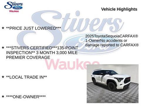 Used 2025 Toyota Sequoia TRD Pro w/ Tow Technology Package AWD/4WD image 9