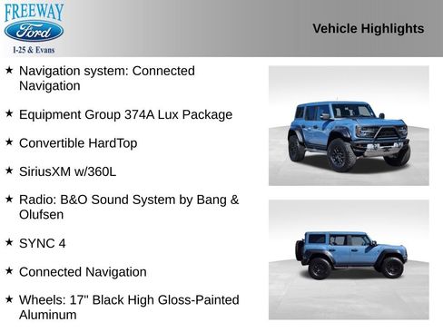 Used 2025 Ford Bronco Raptor AWD/4WD image 2