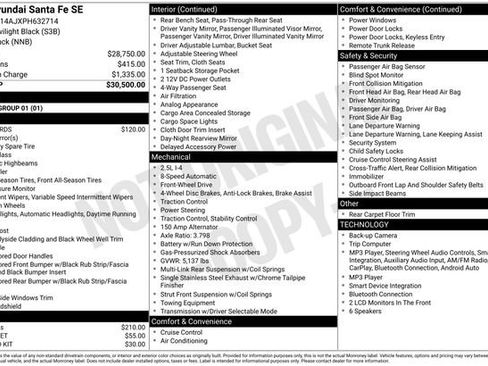 Used 2023 Hyundai Santa Fe SE FWD image 6