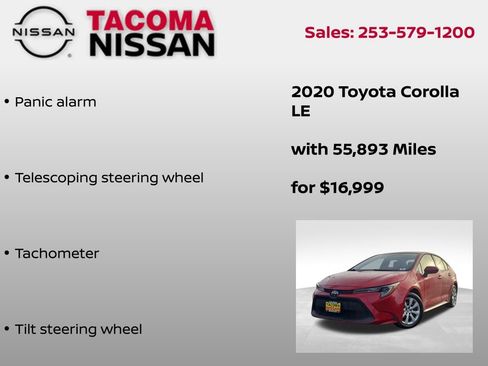 Used 2020 Toyota Corolla LE image 12
