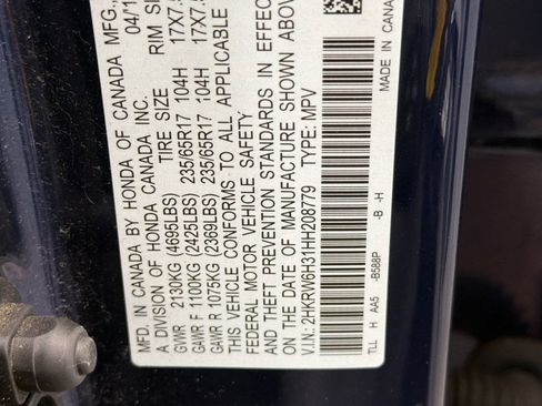 Used 2017 Honda CR-V LX image 26