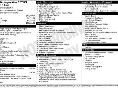 Used 2024 Volkswagen Atlas SEL Premium R-Line image 34