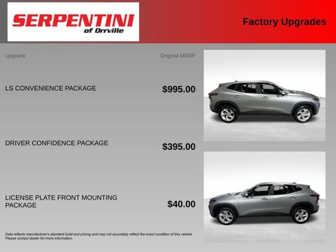 Used 2026 Chevrolet Trax LS w/ LS Convenience Package FWD image 6
