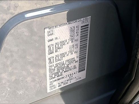 Certified 2024 Nissan Pathfinder Rock Creek AWD/4WD image 34