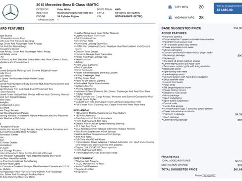 Used 2015 Mercedes-Benz E 350 4MATIC Sedan image 5