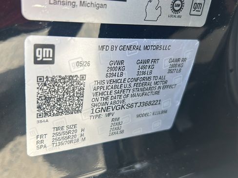 New 2026 Chevrolet Traverse LT w/ Midnight/Sport Edition AWD/4WD image 17