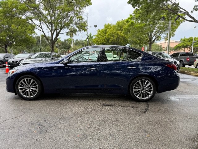 Used 2023 INFINITI Q50 Luxe w/ Cargo Package RWD image 8
