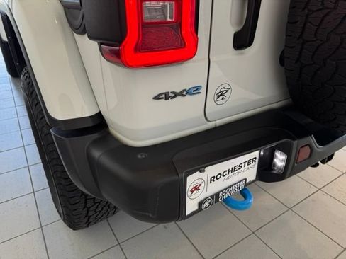 Used 2021 Jeep Wrangler Unlimited Rubicon 4xe w/ Steel Bumper Group AWD/4WD image 47