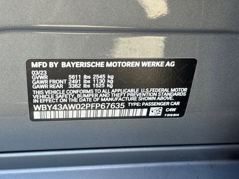 Certified 2023 BMW i4 eDrive35 w/ Premium Package RWD image 19