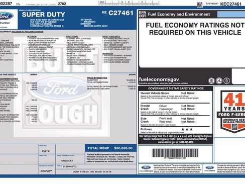 Used 2019 Ford F250 XLT w/ XLT Value Package AWD/4WD image 4