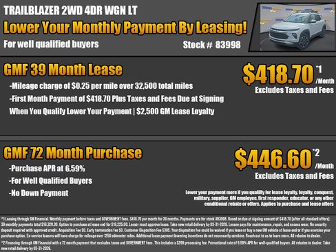 New 2026 Chevrolet TrailBlazer LT image 2