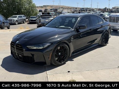 Used 2024 BMW M3 Competition w/ Executive Package AWD/4WD image 1