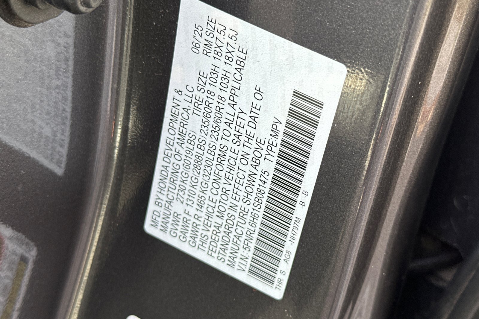 Used 2025 Honda Odyssey EX-L image 55