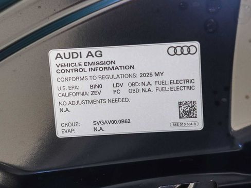 Used 2025 Audi A6 e-tron Premium w/ Convenience Package AWD/4WD image 26