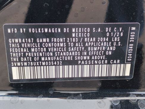 New 2026 Volkswagen Jetta S image 18