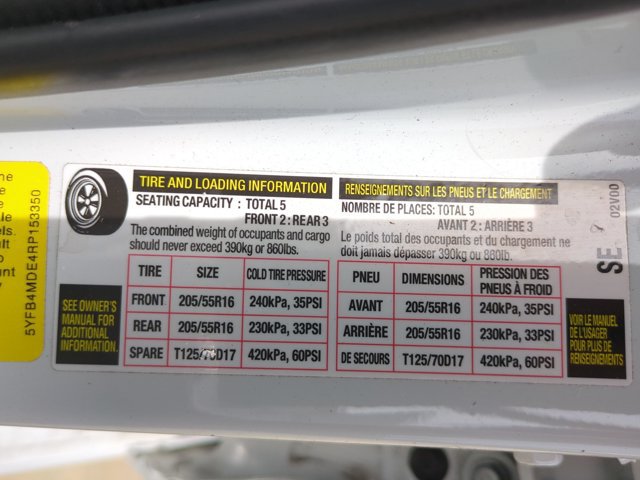 Certified 2024 Toyota Corolla LE FWD image 14