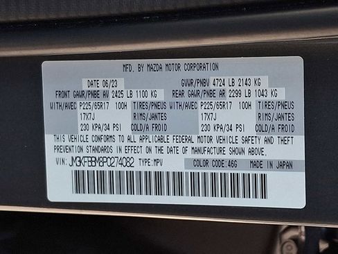 Certified 2023 MAZDA CX-5 AWD 2.5 S w/ Select Package image 28