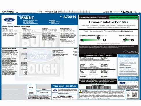 Used 2024 Ford Transit 250 Low Roof w/ Exterior Upgrade Package image 2