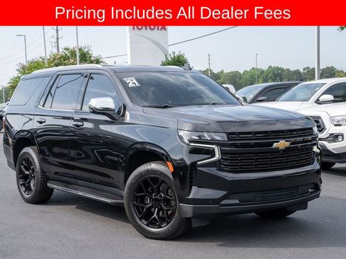 Used 2021 Chevrolet Tahoe Premier w/ Premium Package RWD image 1
