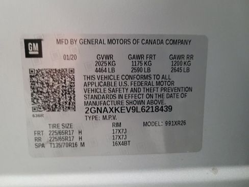 Used 2020 Chevrolet Equinox LT image 33