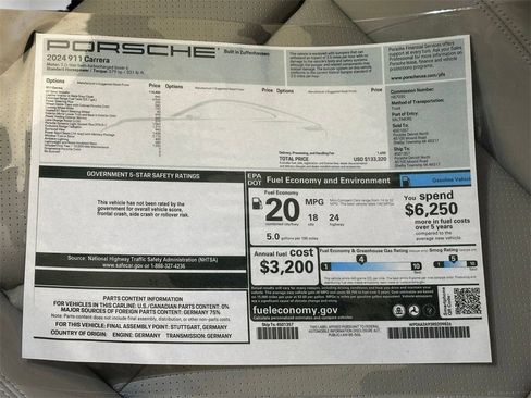 Used 2024 Porsche 911 Carrera image 39