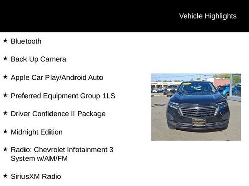 Used 2023 Chevrolet Equinox LS w/ Midnight Edition AWD/4WD image 6