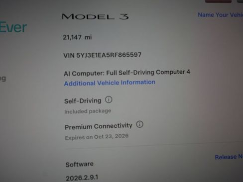 Used 2024 Tesla Model 3 Standard Range RWD image 7