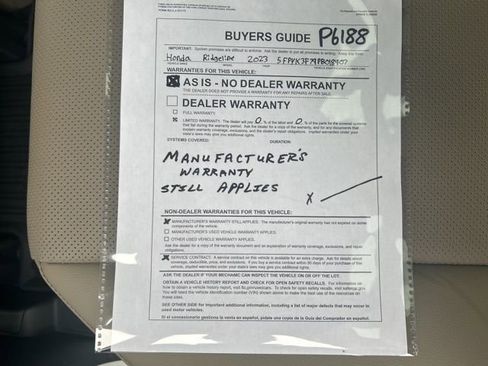 Used 2023 Honda Ridgeline RTL-E image 30