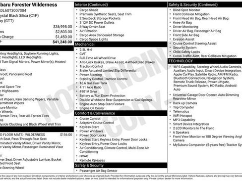 Used 2026 Subaru Forester Wilderness AWD/4WD image 18