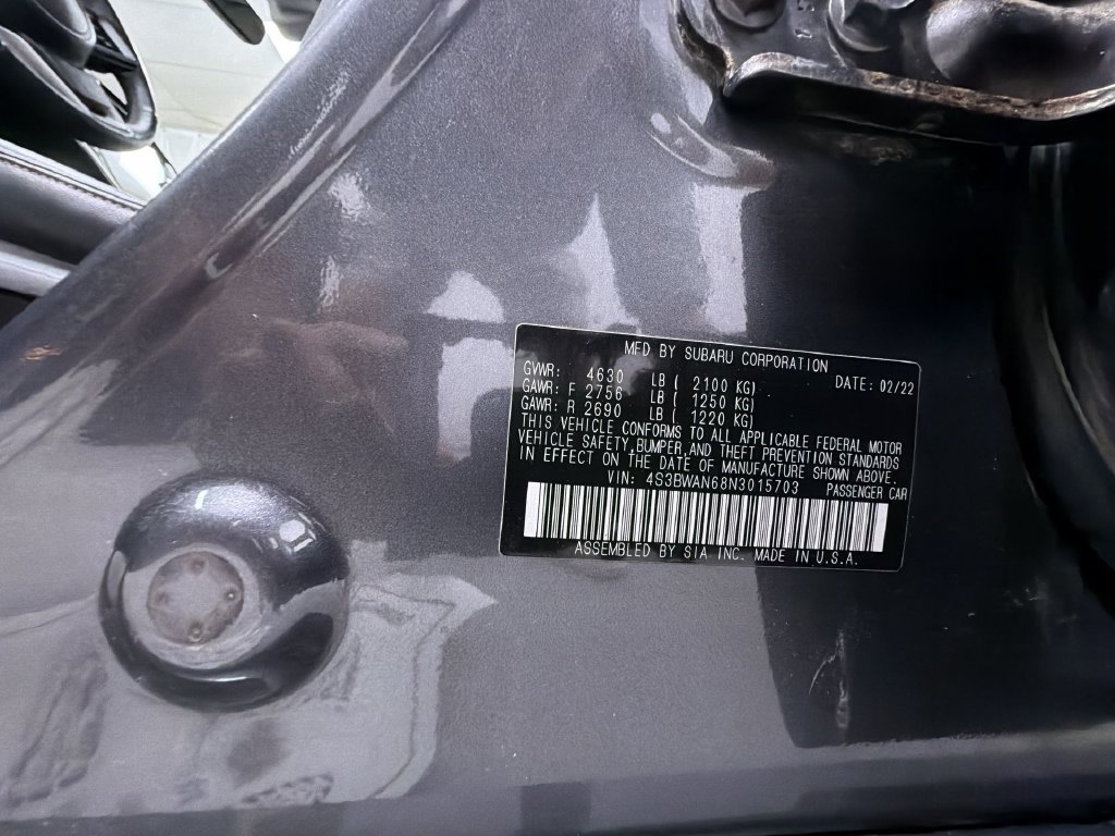 Used 2022 Subaru Legacy Limited AWD/4WD image 15