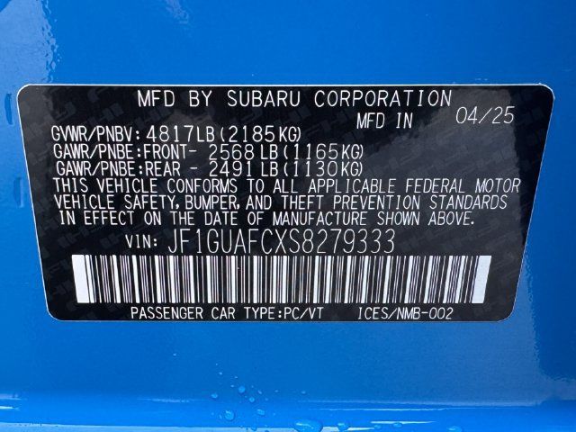 Used 2025 Subaru Impreza 2.0i Sport AWD/4WD image 30