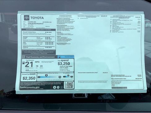 New 2026 Toyota Tacoma SR5 AWD/4WD image 22