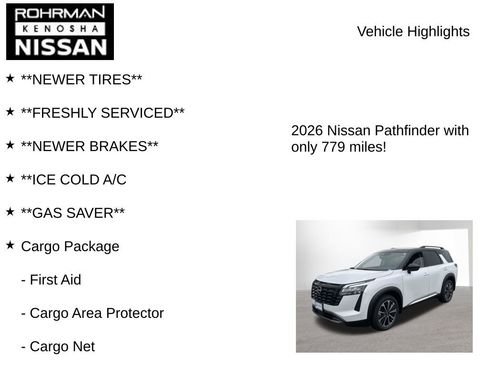 Used 2026 Nissan Pathfinder Platinum AWD/4WD image 8
