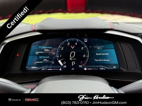 Certified 2023 Chevrolet Corvette Stingray Convertible w/ Z51 Performance Package RWD image 23