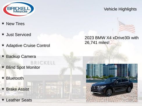 Used 2023 BMW X4 xDrive30i w/ Premium Package AWD/4WD image 17