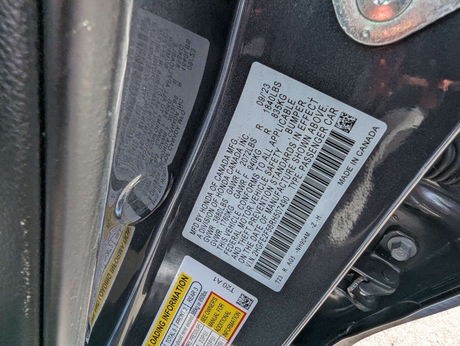 Used 2024 Honda Civic Sport image 32