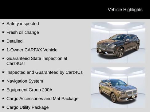 Used 2020 Lincoln Nautilus Reserve w/ Cargo Utility Package AWD/4WD image 40