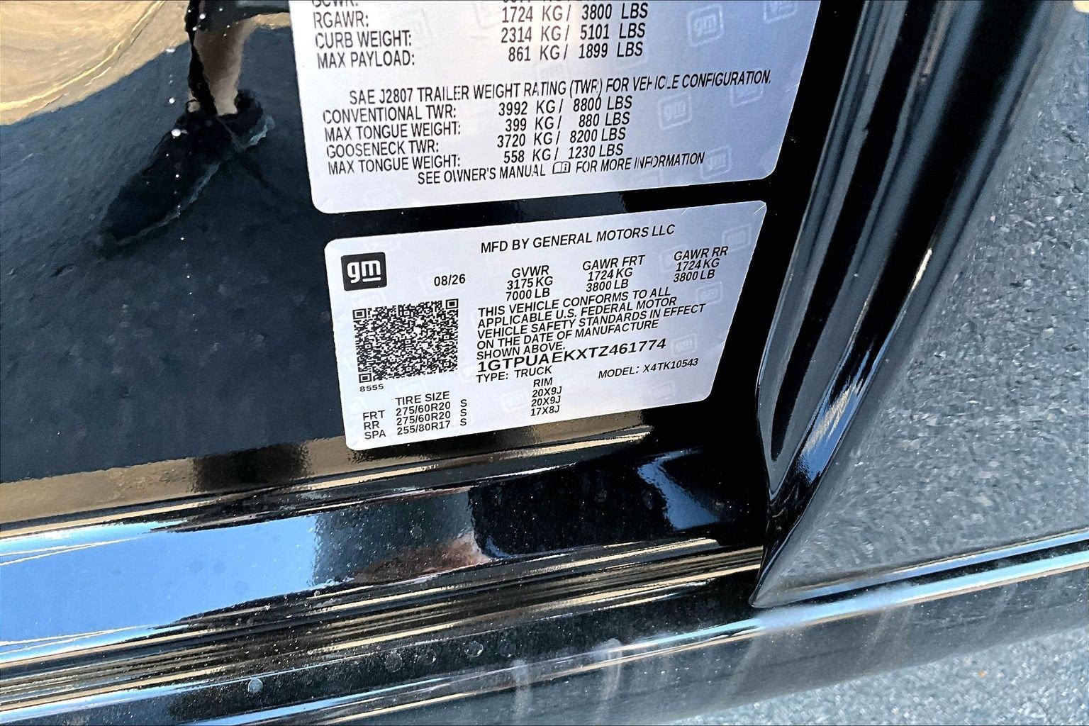 New 2026 GMC Sierra 1500 Pro w/ Graphite Edition AWD/4WD image 13