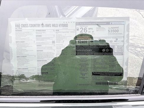 New 2026 Volvo V60 B5 Cross Country Ultra w/ Climate Package image 14