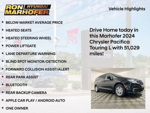 Used 2024 Chrysler Pacifica Touring-L FWD image 14
