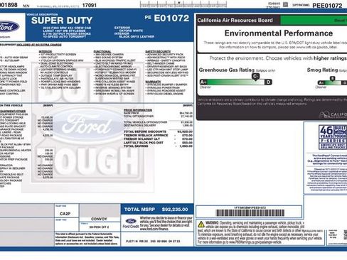 Used 2023 Ford F350 Lariat w/ Lariat Ultimate Package AWD/4WD image 45
