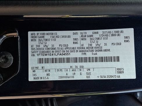 Used 2020 Ford F150 XLT AWD/4WD image 27