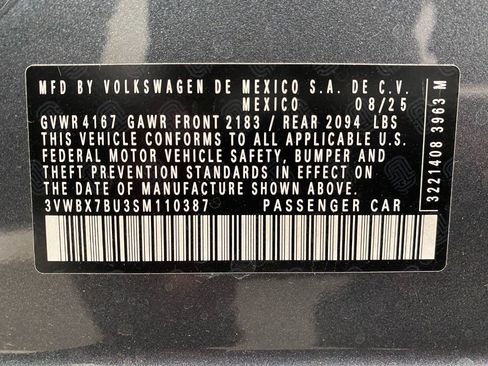 New 2025 Volkswagen Jetta Sport image 28