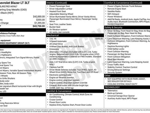 Certified 2024 Chevrolet Blazer LT image 12