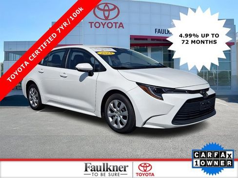 Certified 2024 Toyota Corolla LE FWD image 1