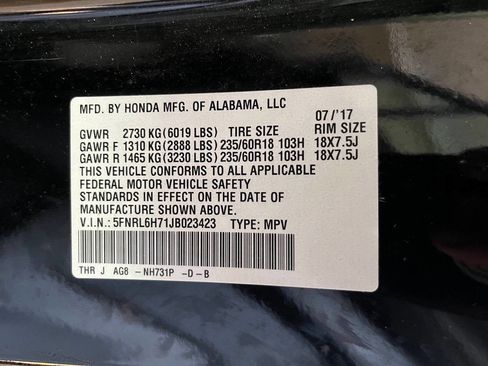 Used 2018 Honda Odyssey EX-L image 15